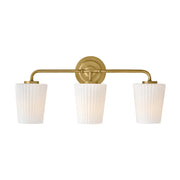 Hinkley 57403 McKenna 3-lt 23" LED Vanity - Lacquered Brass