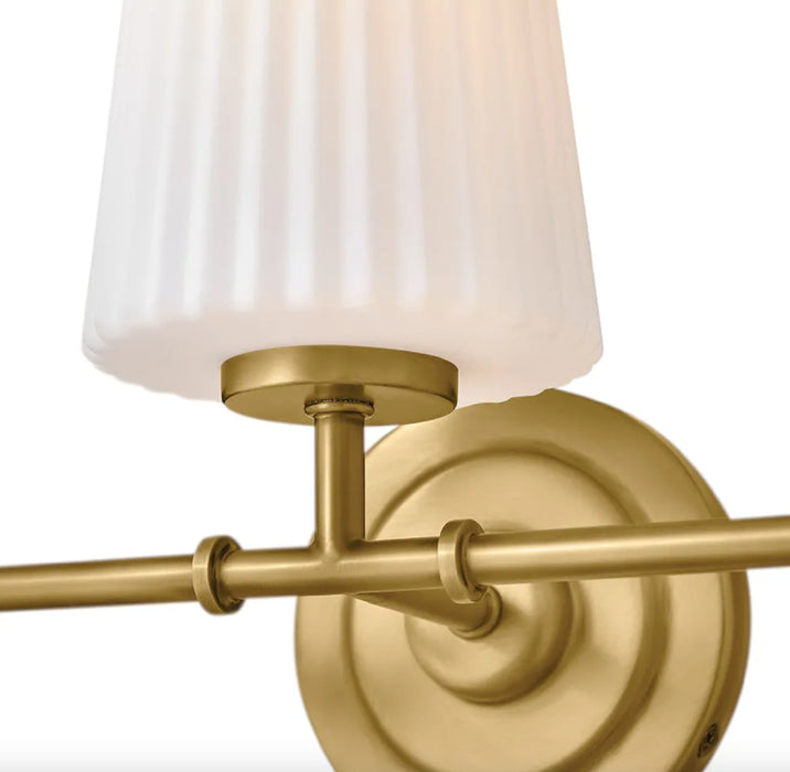 Hinkley 57403 McKenna 3-lt 23" LED Vanity - Lacquered Brass