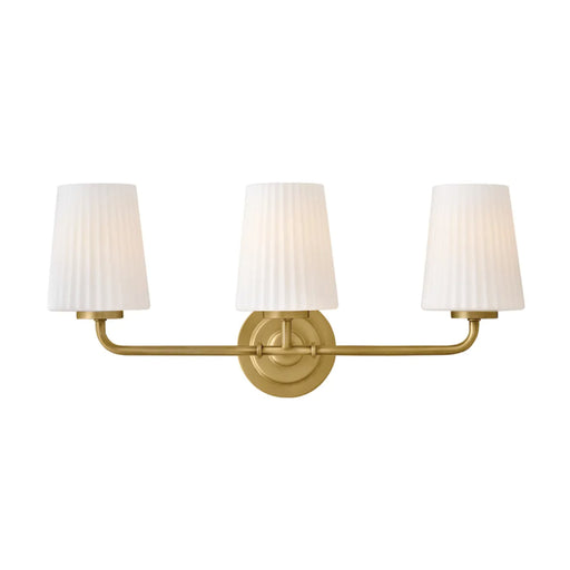 Hinkley 57403 McKenna 3-lt 23" LED Vanity - Lacquered Brass