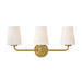 Hinkley 57403 McKenna 3-lt 23" LED Vanity - Lacquered Brass