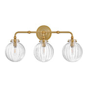 Hinkley 57413 Helene 3-lt 24" LED Vanity Light