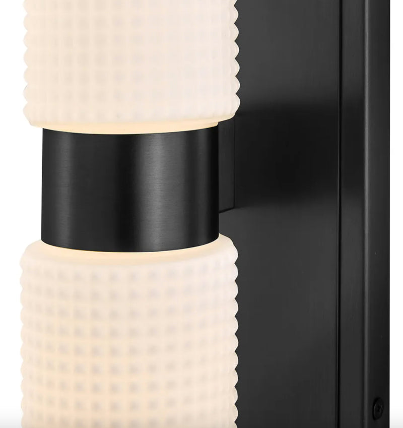 Hinkley 57432 Lottie 2-lt 23" Tall LED Vanity Light - Black