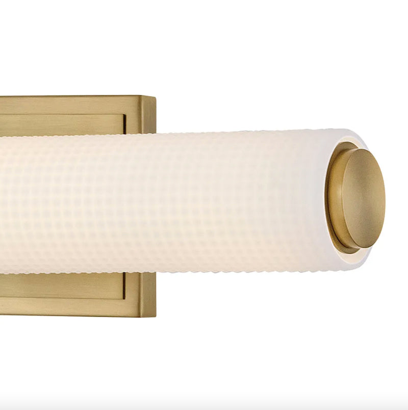 Hinkley 57432 Lottie 2-lt 23" Tall LED Vanity Light - Lacquered Brass