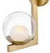 Hinkley 57440-LL Sunni 13" Tall LED Wall Sconce - Lacquered Brass