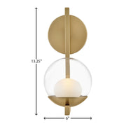 Hinkley 57440-LL Sunni 13" Tall LED Wall Sconce
