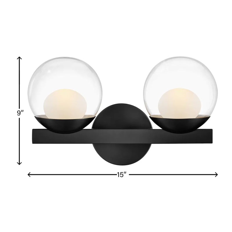 Hinkley 57442 Sunni 2-lt 15" LED Vanity Light