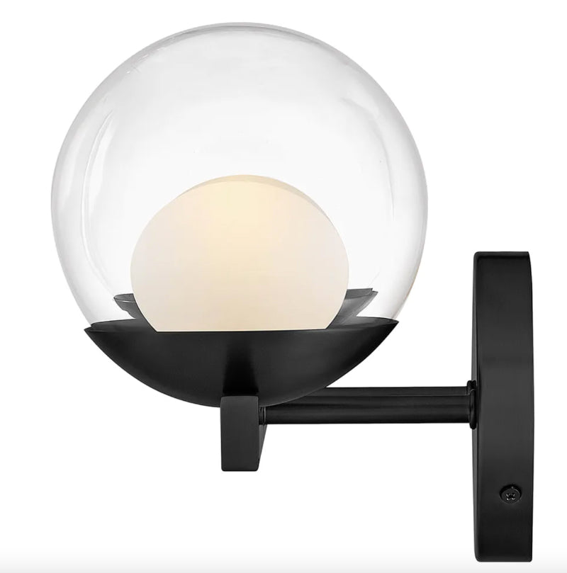 Hinkley 57442 Sunni 2-lt 15" LED Vanity Light - Black