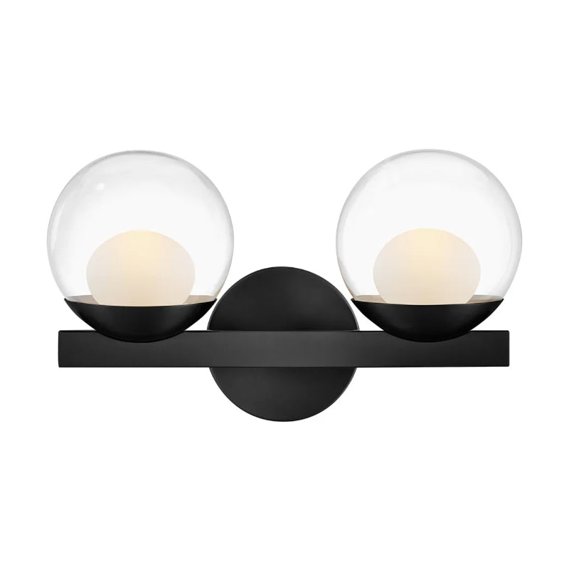 Hinkley 57442 Sunni 2-lt 15" LED Vanity Light - Black