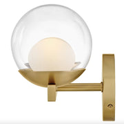 Hinkley 57442 Sunni 2-lt 15" LED Vanity Light - Lacquered Brass