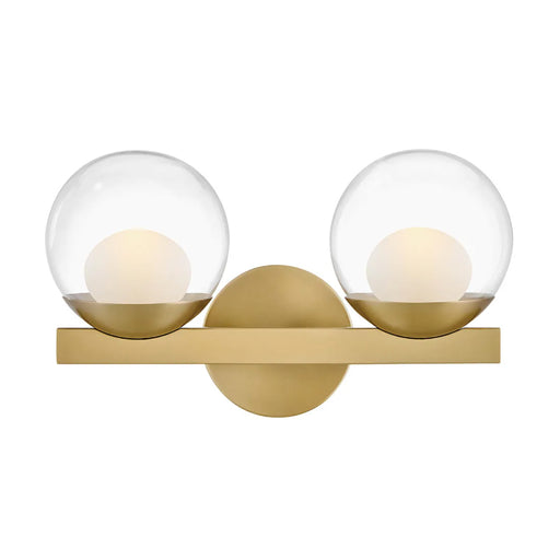 Hinkley 57442 Sunni 2-lt 15" LED Vanity Light - Lacquered Brass