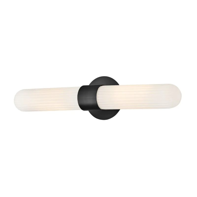 Hinkley 57482 Nina 2-lt 24" Tall LED Wall Sconce - Black