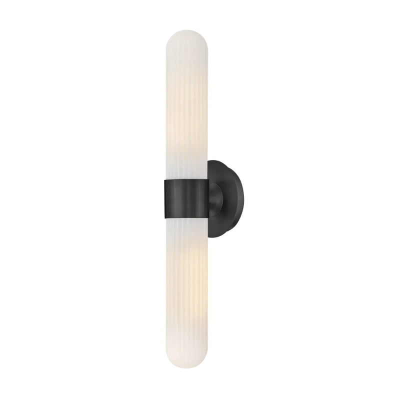 Hinkley 57482 Nina 2-lt 24" Tall LED Wall Sconce - Black