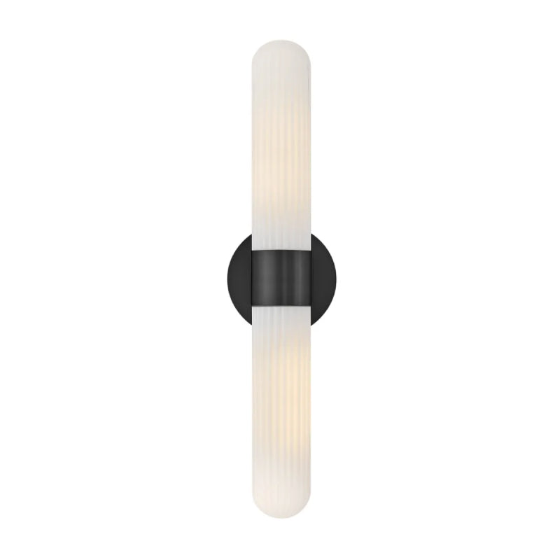 Hinkley 57482 Nina 2-lt 24" Tall LED Wall Sconce - Black