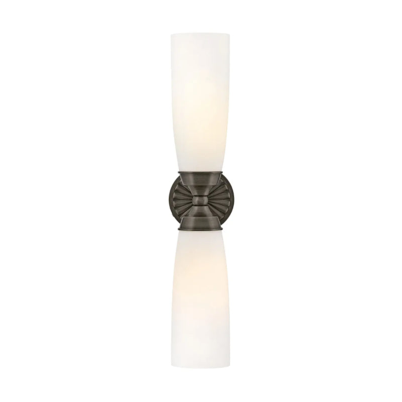 Hinkley 57492 Alexis 2-lt 24" Tall LED Wall Sconce - Black Oxide