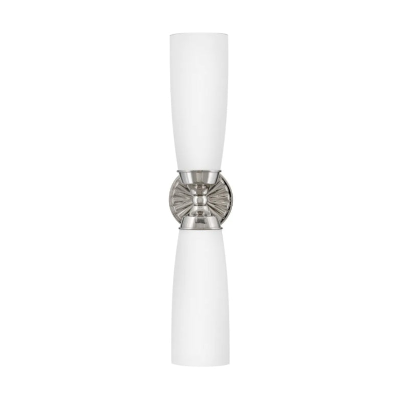 Hinkley 57492 Alexis 2-lt 24" Tall LED Wall Sconce - Polished Nickel