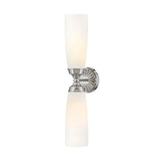 Hinkley 57492 Alexis 2-lt 24" Tall LED Wall Sconce - Polished Nickel