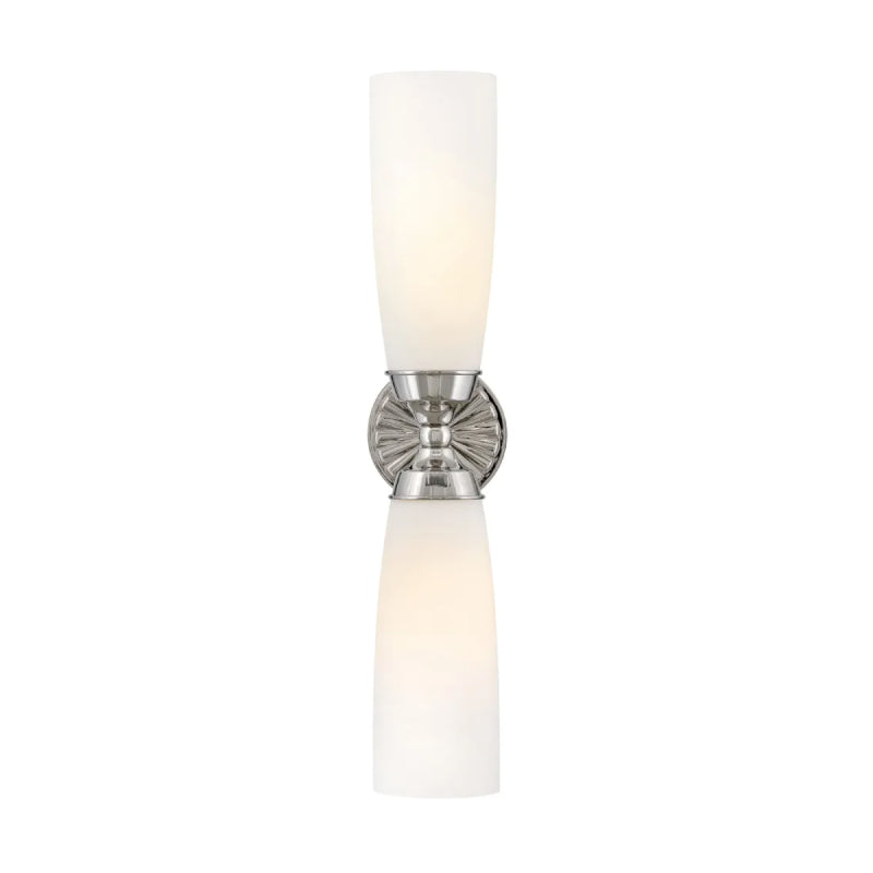 Hinkley 57492 Alexis 2-lt 24" Tall LED Wall Sconce - Polished Nickel