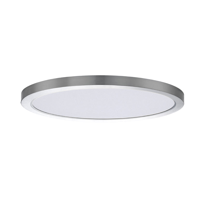 Maxim 57698 Chip 1-lt 16" LED Flush Mount-Satin Nickel