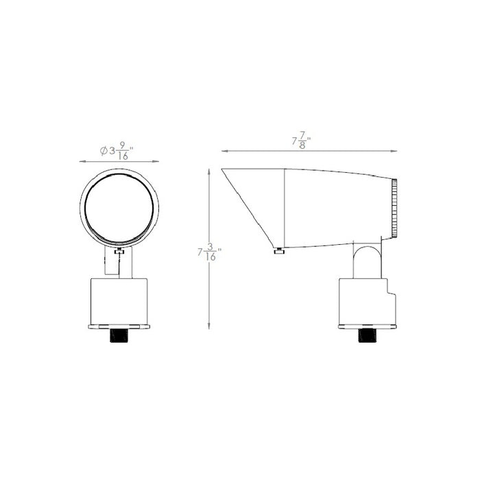 WAC 5812 LED Colorscaping Grand Accent Light