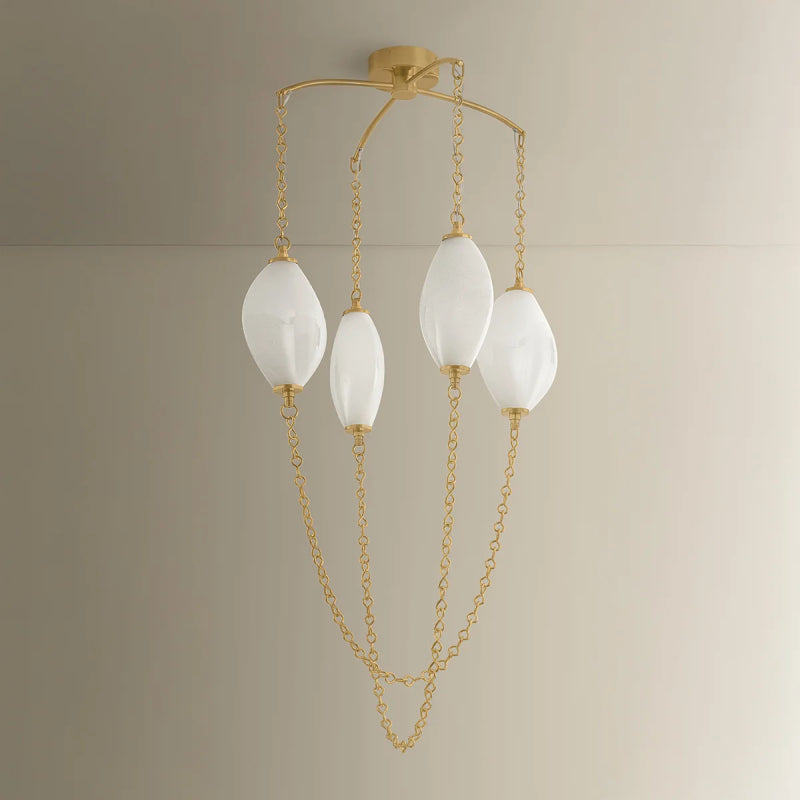 Corbett 582-30 Positano 4-lt 30" LED Chandelier
