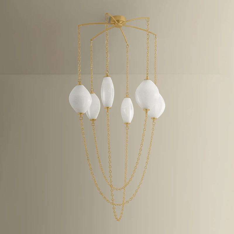 Corbett 582-39 Positano 6-lt 39" LED Chandelier