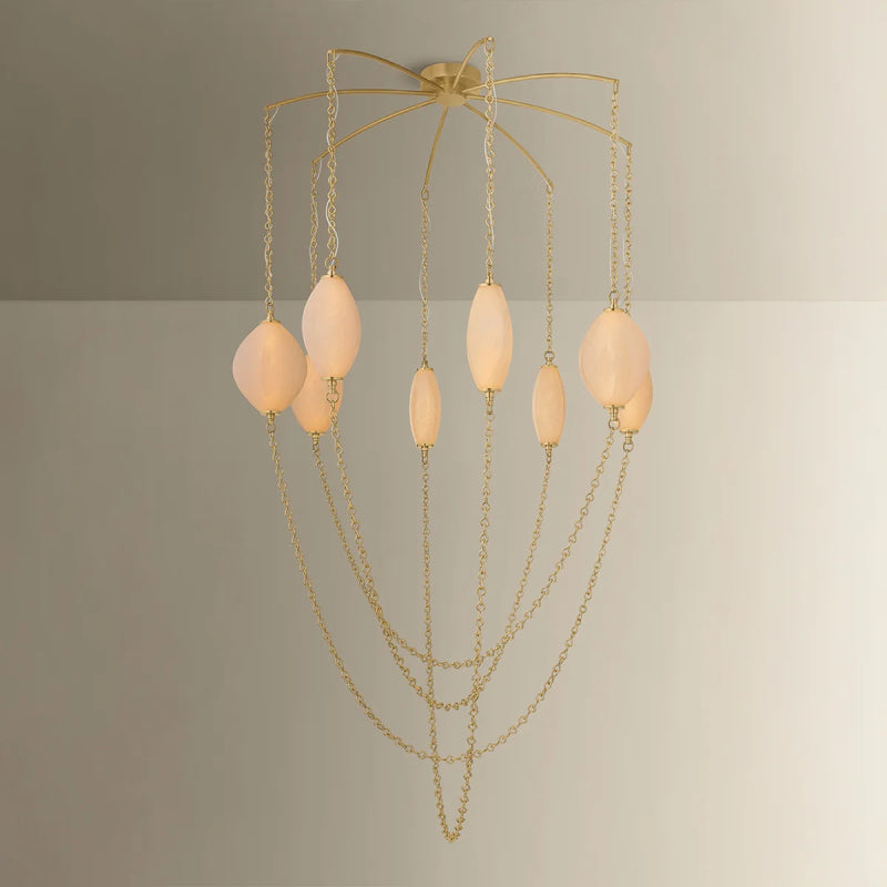 Corbett 582-54 Positano 8-lt 54" LED Chandelier