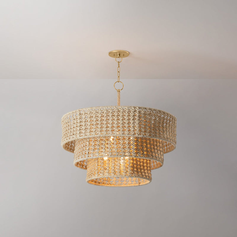 Hudson Valley 5832 Yorkhill 6-lt 32" Pendant
