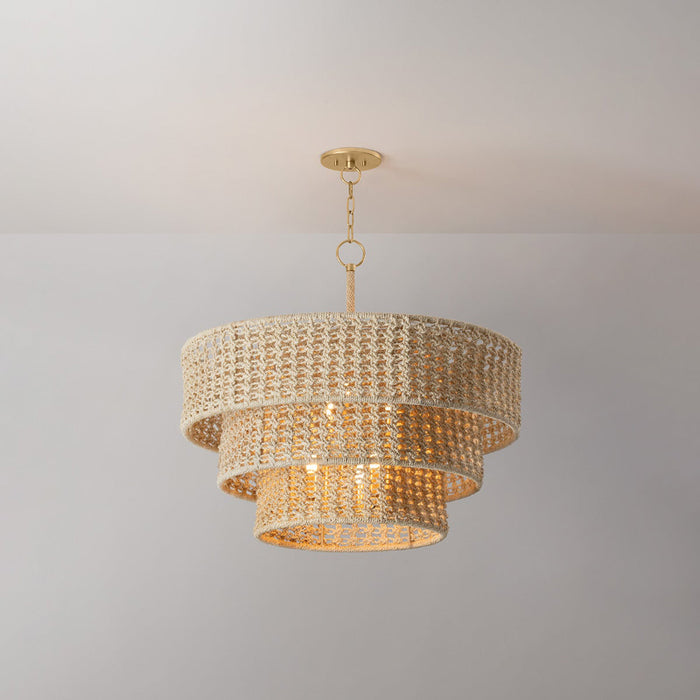 Hudson Valley 5832 Yorkhill 6-lt 32" Pendant