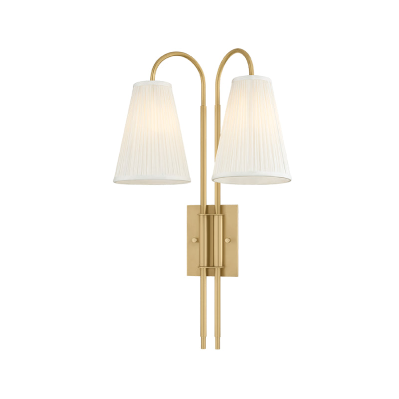 Corbett 585-02 Limoges 2-lt 24" Tall Wall Sconce