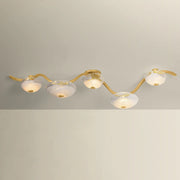 Corbett 586-05 Kune 5-lt 64" LED Semi Flush Mount