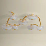 Corbett 586-45 Kune 7-lt 50" LED Semi Flush Mount