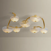 Corbett 586-45 Kune 7-lt 50" LED Semi Flush Mount
