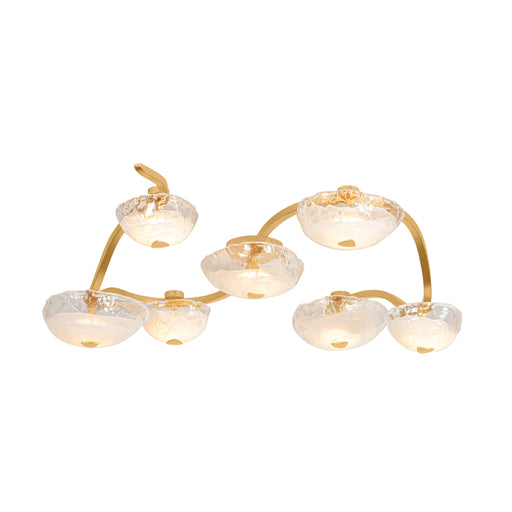 Corbett 586-45 Kune 7-lt 50" LED Semi Flush Mount