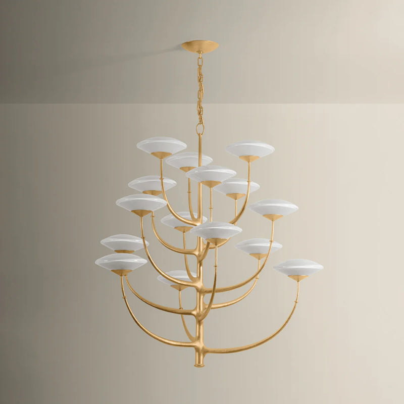 Corbett 589-46 Pluro 15-lt 46" LED Chandelier