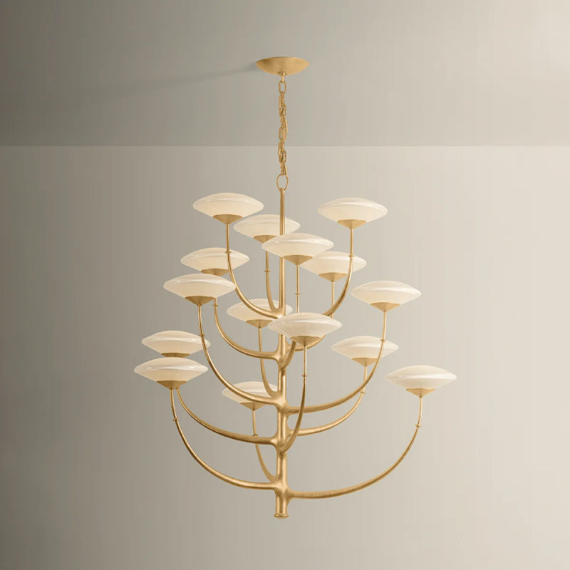 Corbett 589-46 Pluro 15-lt 46" LED Chandelier