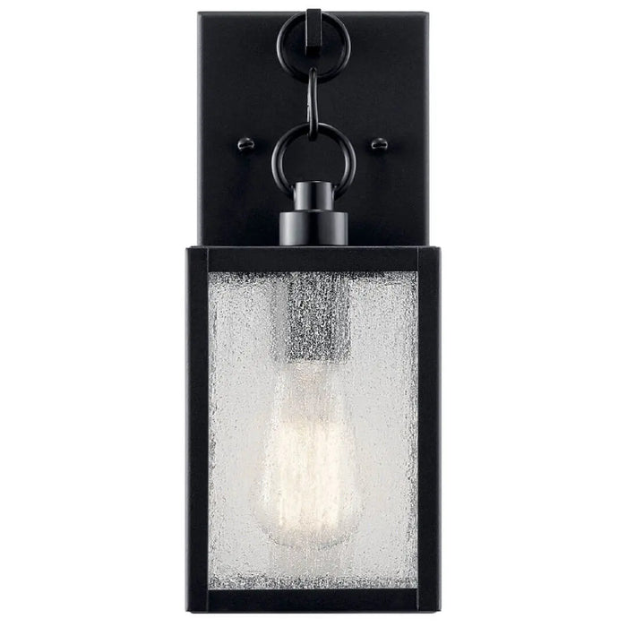 Kichler 59005 Lahden 1-lt 12" Tall Outdoor Wall Light - Black