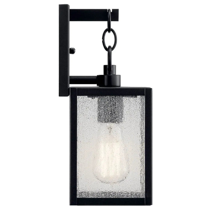 Kichler 59005 Lahden 1-lt 12" Tall Outdoor Wall Light - Black