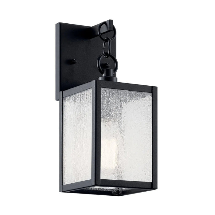 Kichler 59005 Lahden 1-lt 12" Tall Outdoor Wall Light - Black