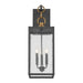 Kichler 59009 Lahden 3-lt 26" Tall Outdoor Wall Light - Weathered Zinc/Natural Brass