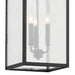 Kichler 59009 Lahden 3-lt 26" Tall Outdoor Wall Light - Black