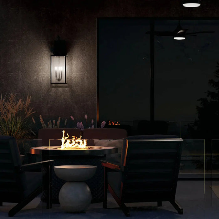 Kichler 59009 Lahden 3-lt 26" Tall Outdoor Wall Light