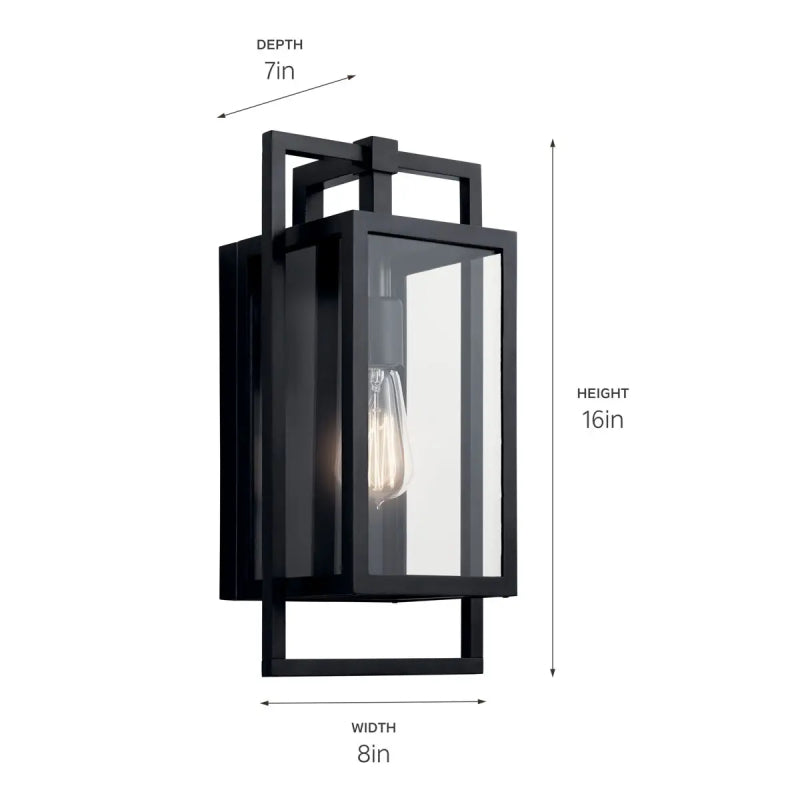 Kichler 59086 Goson 1-lt 16" Tall Outdoor Wall Light