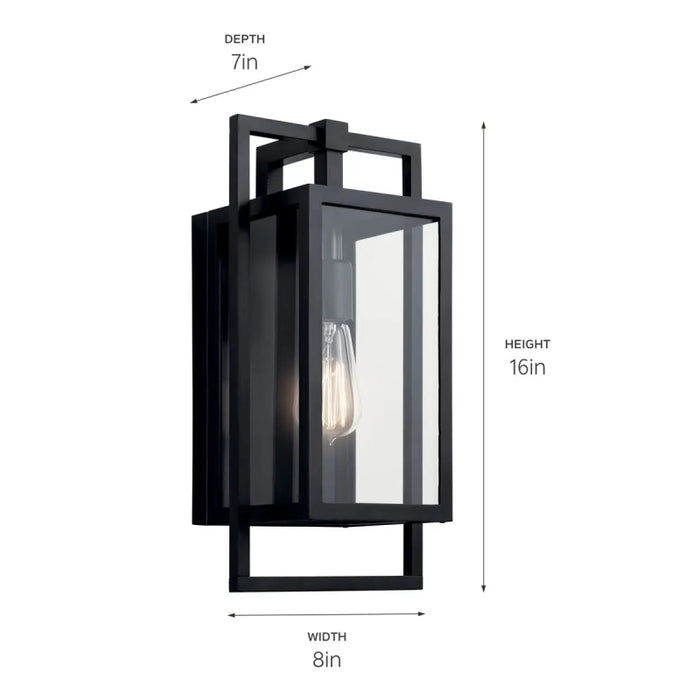 Kichler 59086 Goson 1-lt 16" Tall Outdoor Wall Light