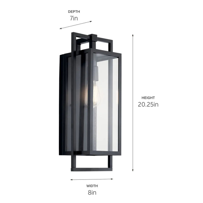 Kichler 59087 Goson 1-lt 20" Tall Outdoor Wall Light