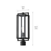 Kichler 59088 Goson 1-lt 21" Tall Outdoor Post Light