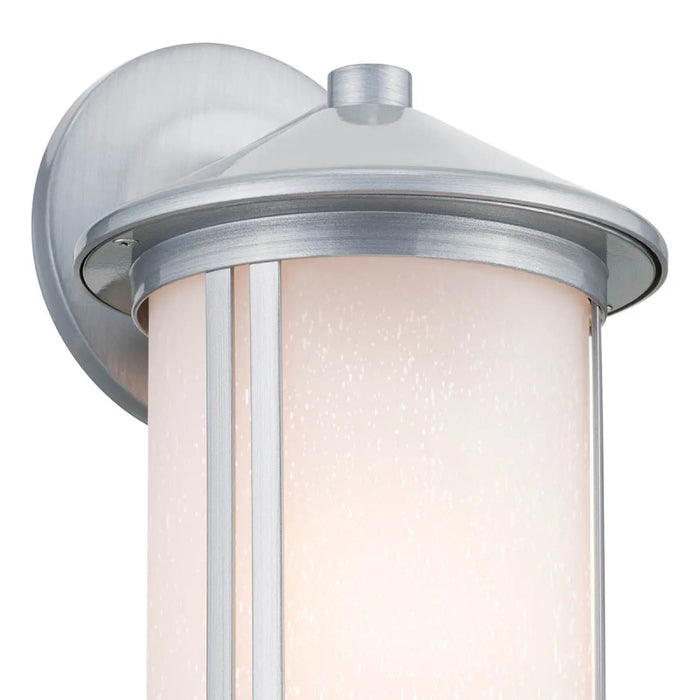 Kichler 59099 Lombard 1-lt 13" Tall Outdoor Wall Light - Brushed Aluminum