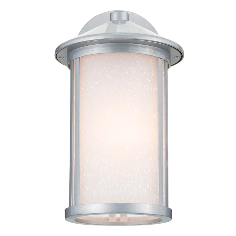 Kichler 59099 Lombard 1-lt 13" Tall Outdoor Wall Light - Brushed Aluminum