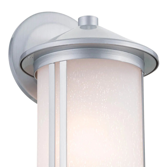 Kichler 59100 Lombard 1-lt 17" Tall Outdoor Wall Light - Brushed Aluminum