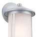 Kichler 59100 Lombard 1-lt 17" Tall Outdoor Wall Light - Brushed Aluminum