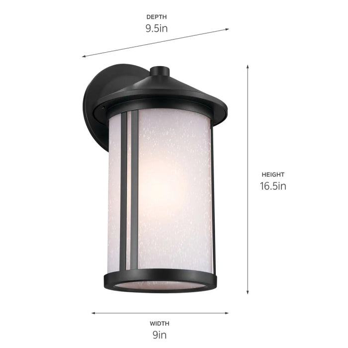 Kichler 59100 Lombard 1-lt 17" Tall Outdoor Wall Light